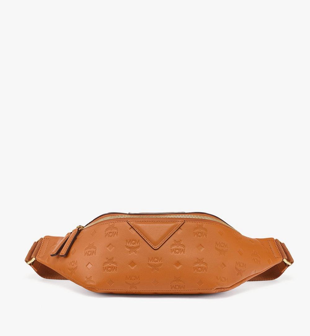 Fursten Belt Bag in Embossed Monogram Leather 1